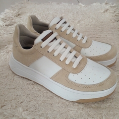 Zapatilla Force Alta Stalla&co Blanco/Beige Art. 7000