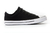 ZAPATILLA COOL HAAS AKRON LOW NEGRO BANDA BLANCA