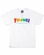 REMERAS THRASHER RAINBOW BLANCO