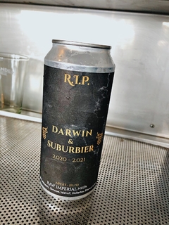 Darwin RIP Raw Imperial NEIPA Lata 473ml