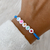 PULSERA LIGHT BLUE LOVE 18-20CM