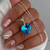 CONJUNTO SWAROVSKI AZUL 45CM