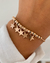 PULSERA ESTRELLAS ROSÉ 18.5-23.5CM