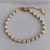 PULSERA ROMA PERLAS 4MM/18-21CM - comprar online