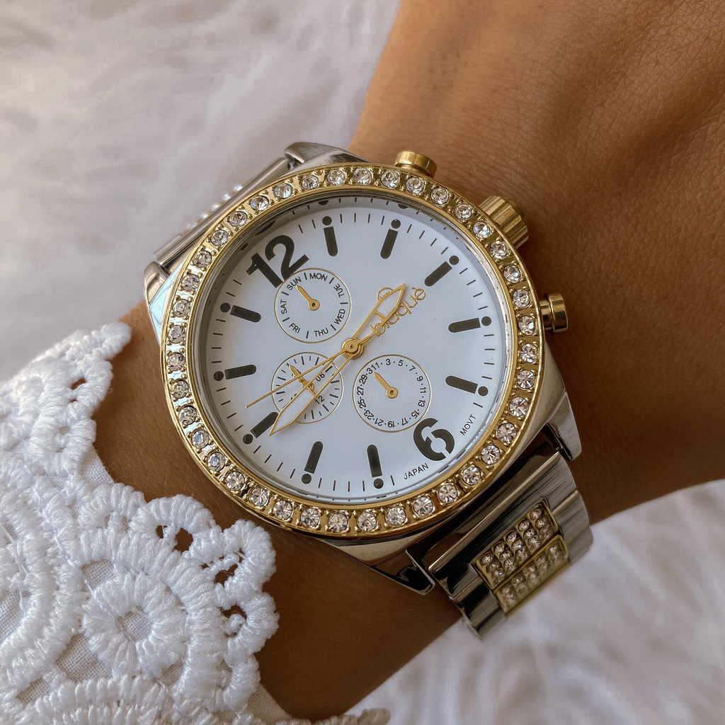 RELOJ BLAQUE DORADO Comprar en cielo chicc
