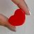 ANILLO HEART RED - comprar online