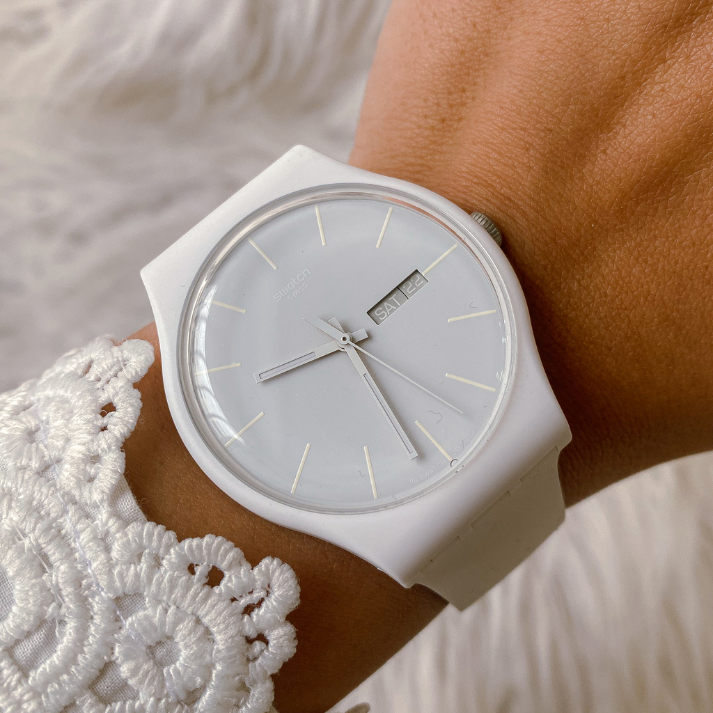 RELOJ SWATCH WHITE - Comprar en cielo chicc