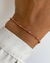 PULSERA CANASTA CON BOLITAS ROSÉ 18.5-20.5CM