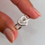 ANILLO HEART STRIPE