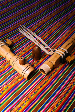 Flauta nativa drone Dm no