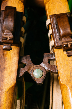 Imagem do Flauta tripla em madeira nobre Gm