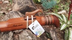 Flauta Naf afinada em Do Madeira Mogno - comprar online