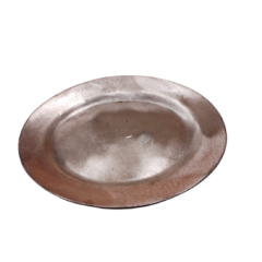 Bandeja de Aluminio Oval 30 x22cm - comprar online