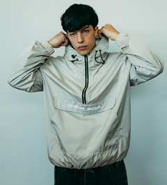 Anorak Extended Logo VS Beige