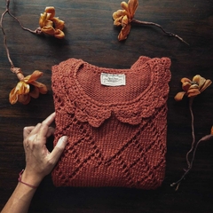 Sweater cuello - Aurora Perez Argentina