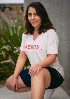 REMERA MERDE (natural) - tienda online