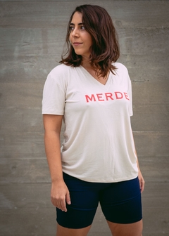 REMERA MERDE (natural) en internet