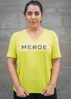 REMERA MERDE (amarillo)