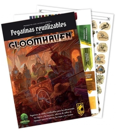 Gloomhaven pegatinas reutilizables - comprar online