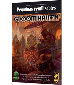 Gloomhaven pegatinas reutilizables