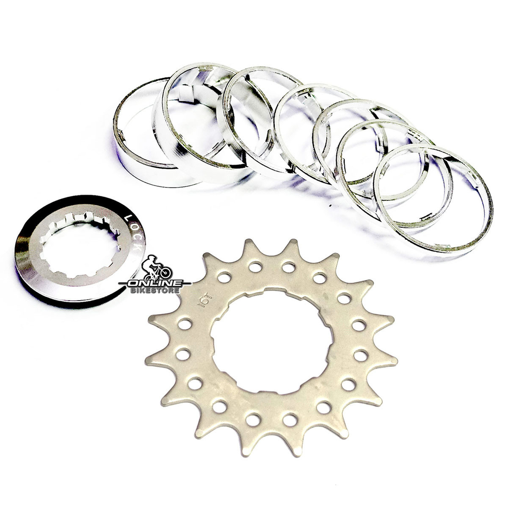 Pi on Bicicleta Kit Single Speed 1v Para Maza Cassette