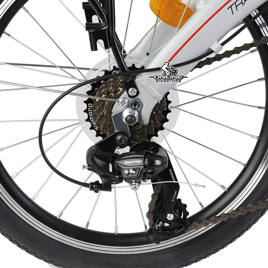 Bicicleta Plegable Spx Traveller R20 Shimano 7v Aluminio