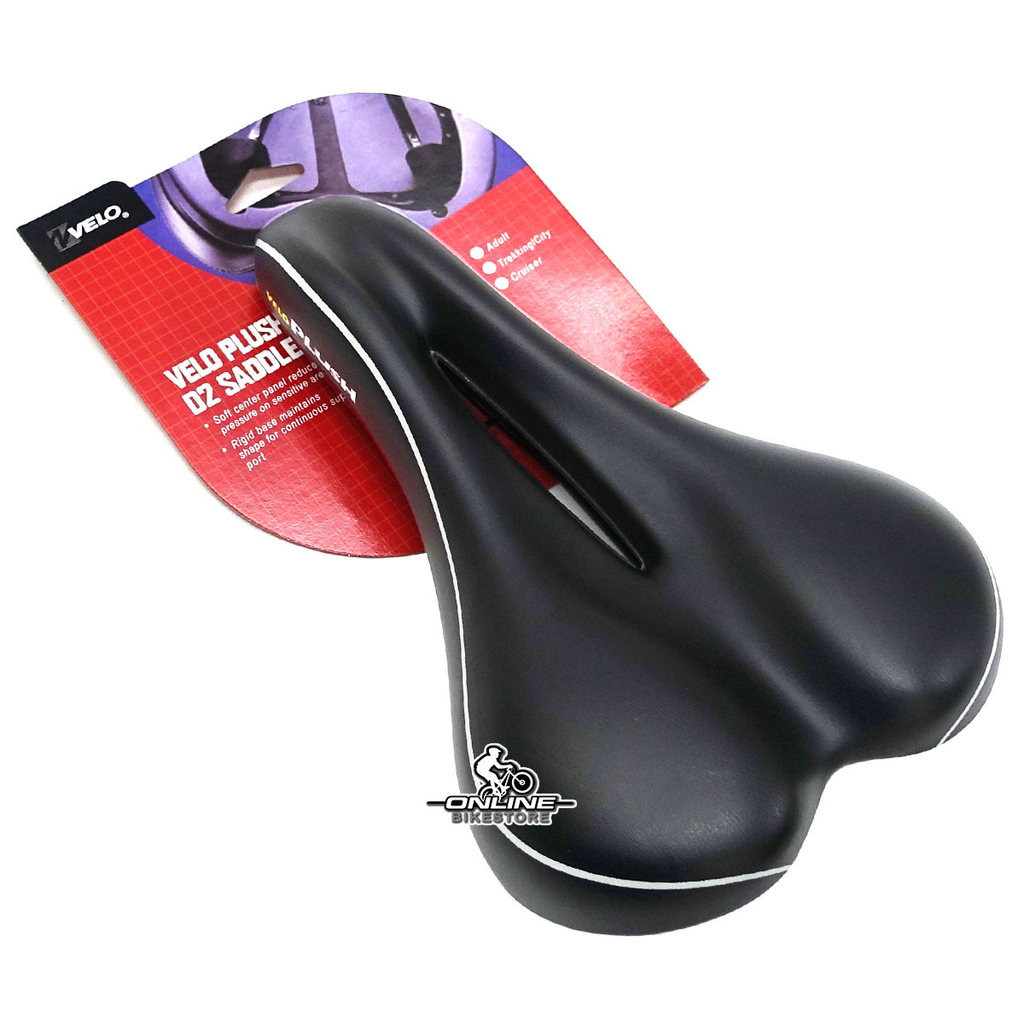 Asiento de bicicleta velo plush clearance