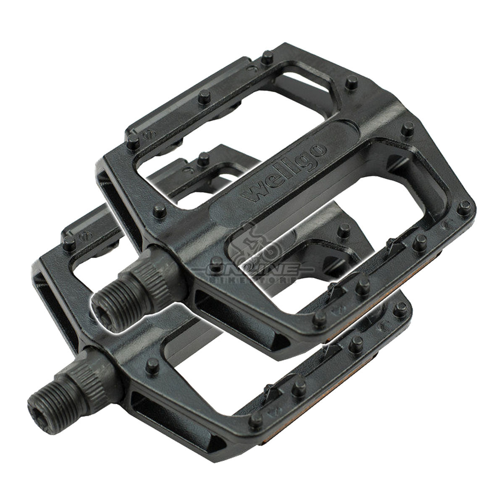 Pedales Bicicleta Wellgo B087du Aluminio Plataforma Resisten