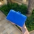 Clutch Azul Camurça