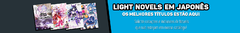 Banner da categoria Light Novels