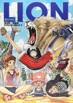 One Piece: Color Walk 3 (Lion) 【Artbook】 『Encomenda』