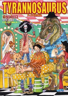 One Piece: Color Walk 7 (Tyrannosaurus) 【Artbook】 『Encomenda』