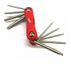 MTI HERRAMIENTA TORX NYLON 9 FUNCIONES ROJO - comprar online