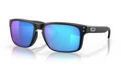 OAKLEY HOLBROOK MATTE BLACK PRZM SAPPHIRE POLARIZED