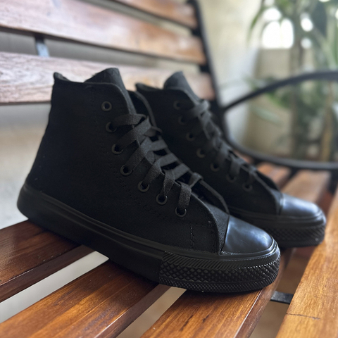 Zapatillas Botitas All Black