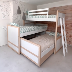 CAMA OSLO TRIPLE - tienda online