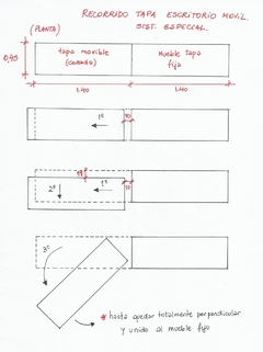 MUEBLE TV C/ESCRITORIO - OUTLET - El corral muebles