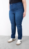 JEANS CURVY COSTURA AZUL