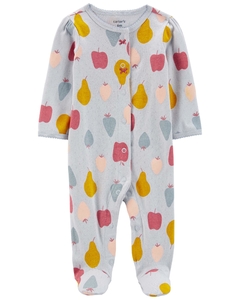 Carter's Pijama Enterito con botones - Frutas