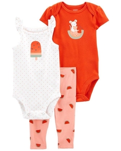 Carters conjunto 3 piezas - Ratoncito