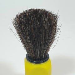 Pincel de Barbear Cerdas Naturais Escovas Fidalga - Produto de plástico com cerdas naturais para uma aplicação suave do creme de barbear.