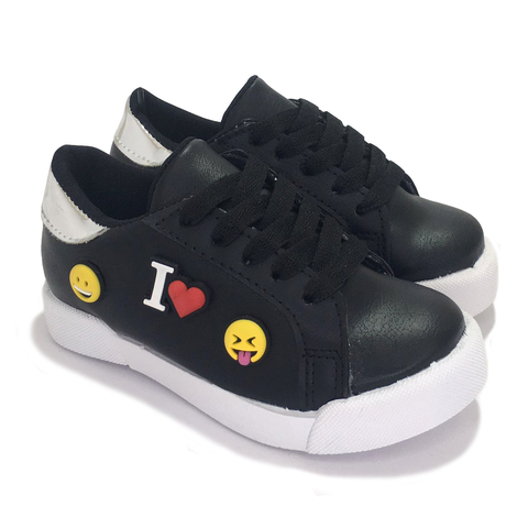 Zapatillas urbanas con emojis