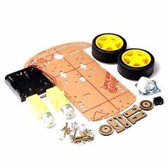 Kit Chasis Auto Robot Smart Car 2wd 2 Motores Nubbeo - Nubbeo