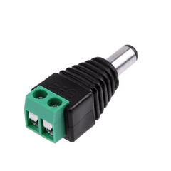 Ficha Plug Macho Jack 5.5x2.1mm Bornera Alimentacion Nubbeo en internet