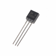Pack 5x Transistor 2n2222 Npn 60v 600ma 2n2222a To92 Nubbeo - comprar online