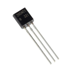 Pack 5x Transistor 2N5401 NPN 150V 600mA TO92 Arduino Nubbeo - comprar online