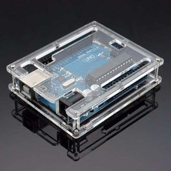 Gabinete Arduino Uno Acrilico Transparente Calidad Nubbeo