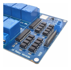 Modulo 16 Reles Optoacoplados 5v Bornera Arduino 10a Nubbeo - Nubbeo