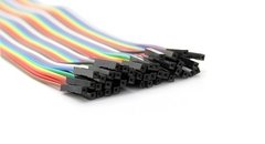 Pack 40 Cables 10cm Protoboard Macho Hembra Nubbeo - comprar online
