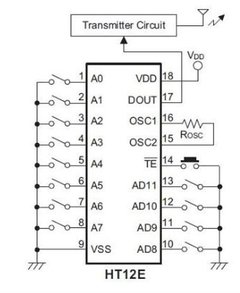 Circuito Integrado Codificador Control Remoto Ht12e Nubbeo en internet